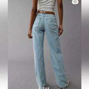 American Eagle Outfitters Super High Rise Baggy Jeans